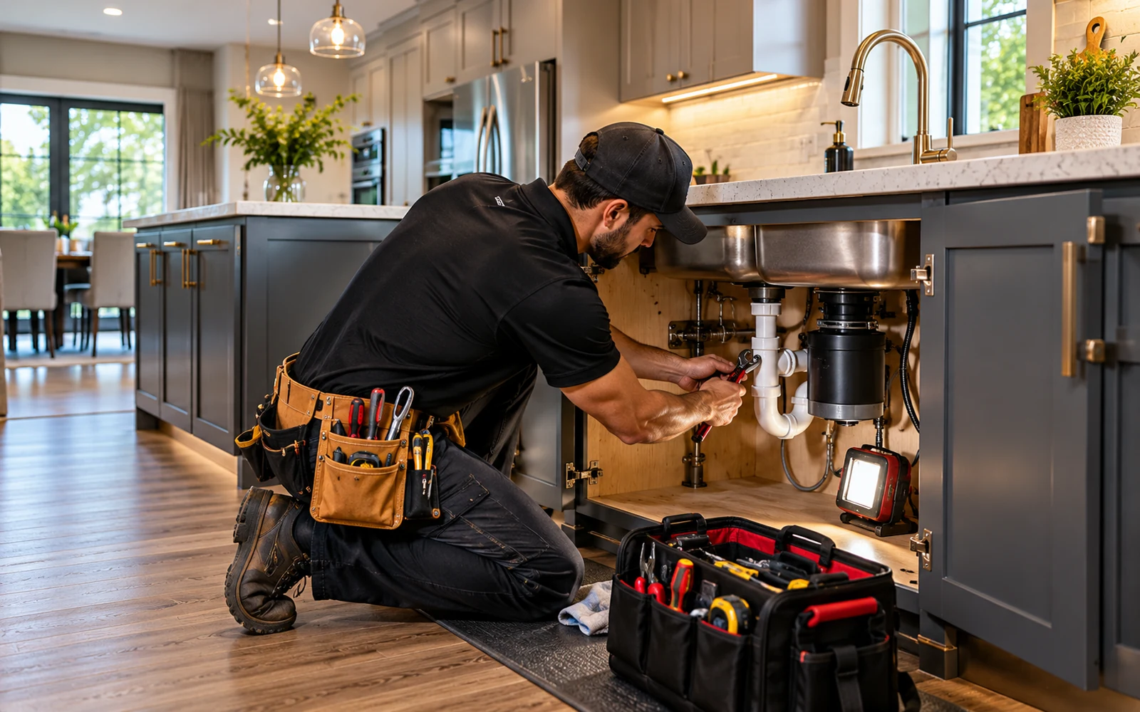 Illustrative home maintenance interior